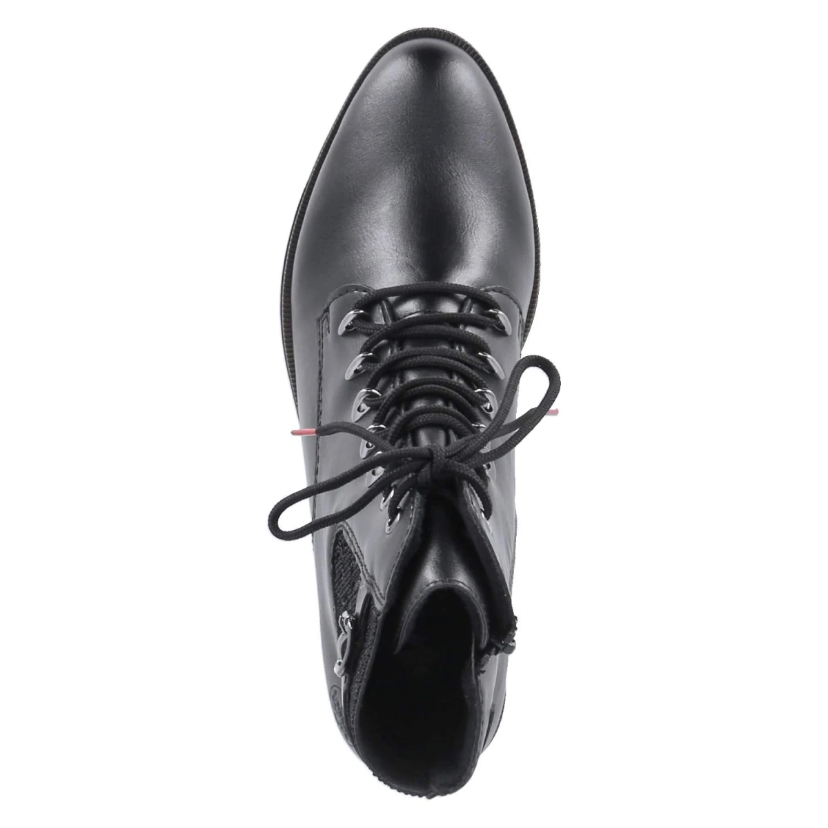 Schnürstiefeletten - schwarz/schwarz