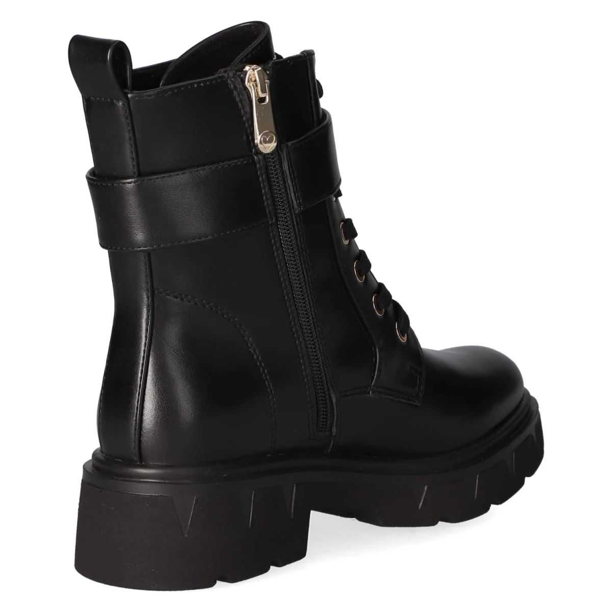 Schnürstiefeletten - Black