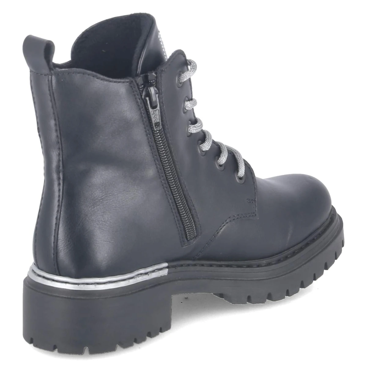 Schnürrboots - schwarz