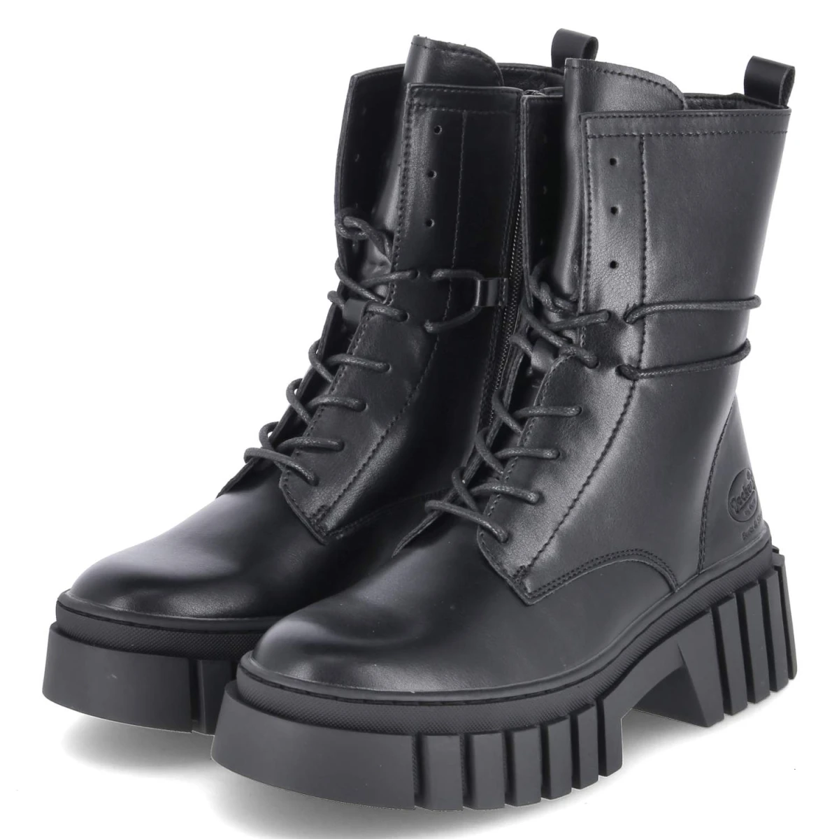 Schnürboots - Schwarz