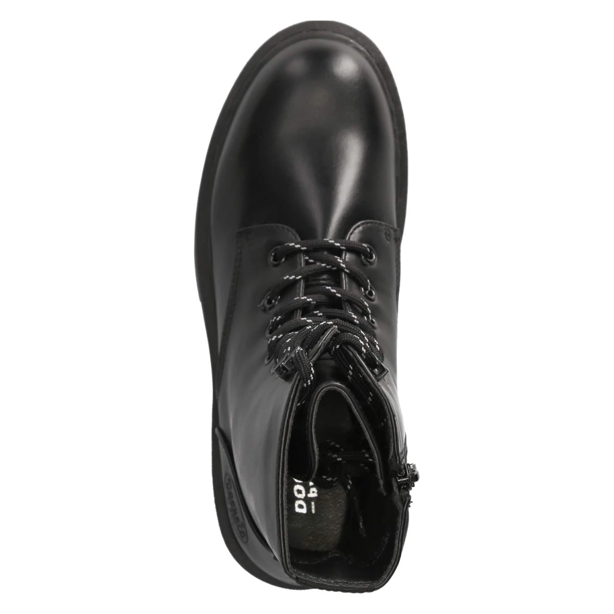 Schnürstiefeletten - allblack