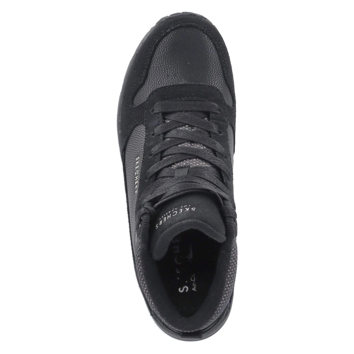 High Sneaker UNO-STARCE SHINE - black