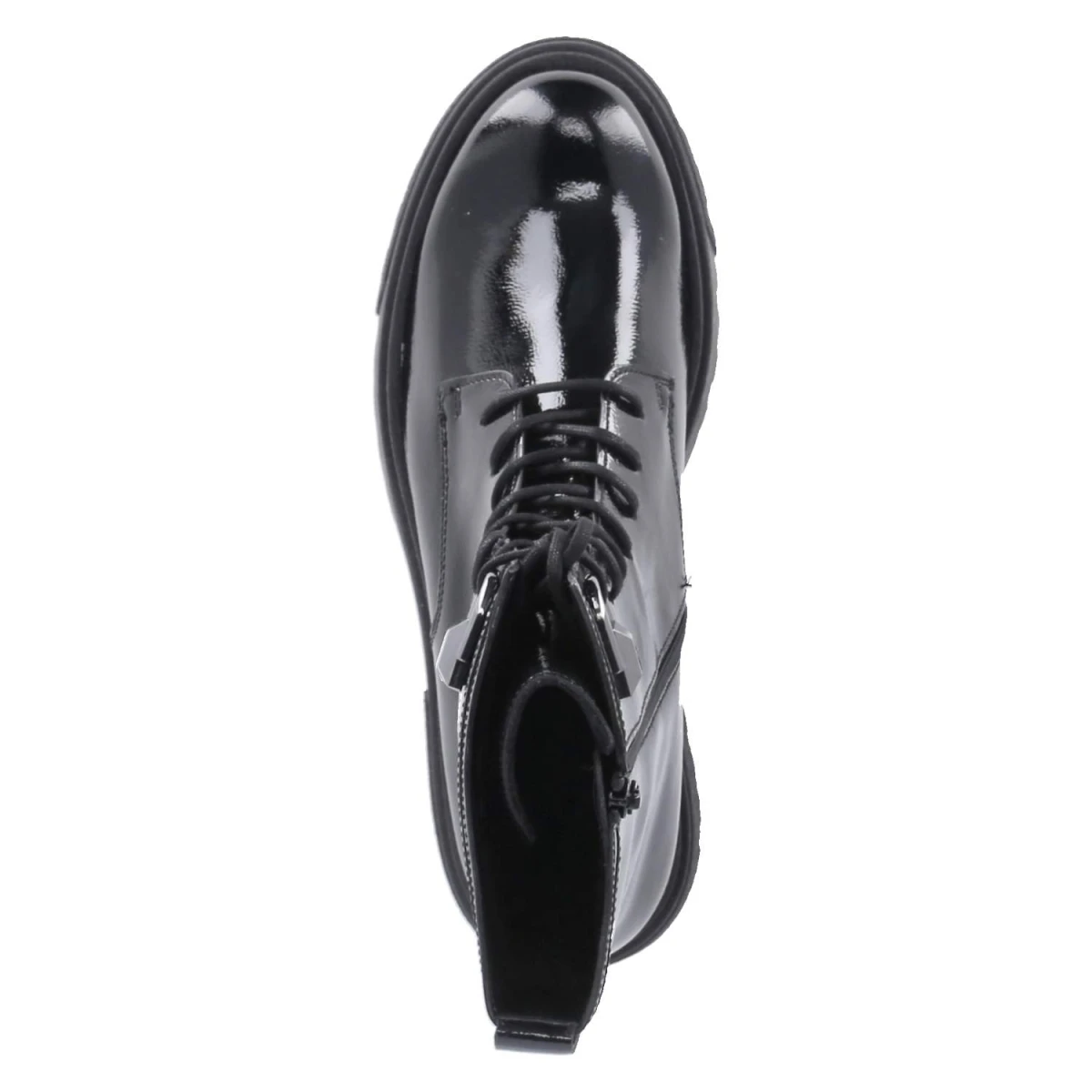 Combat Boots - schwarz(altsilber)