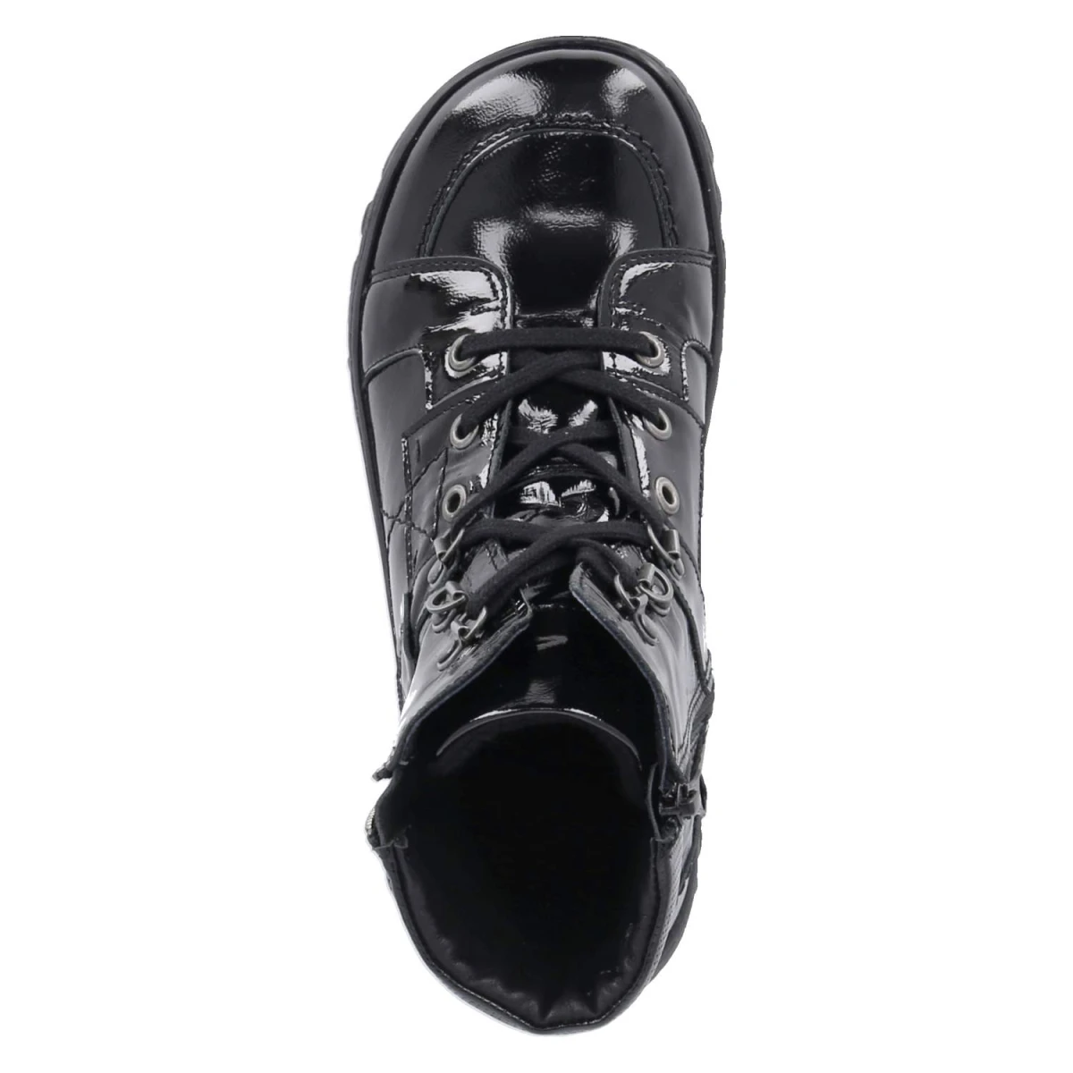 Schnürboots - schwarz