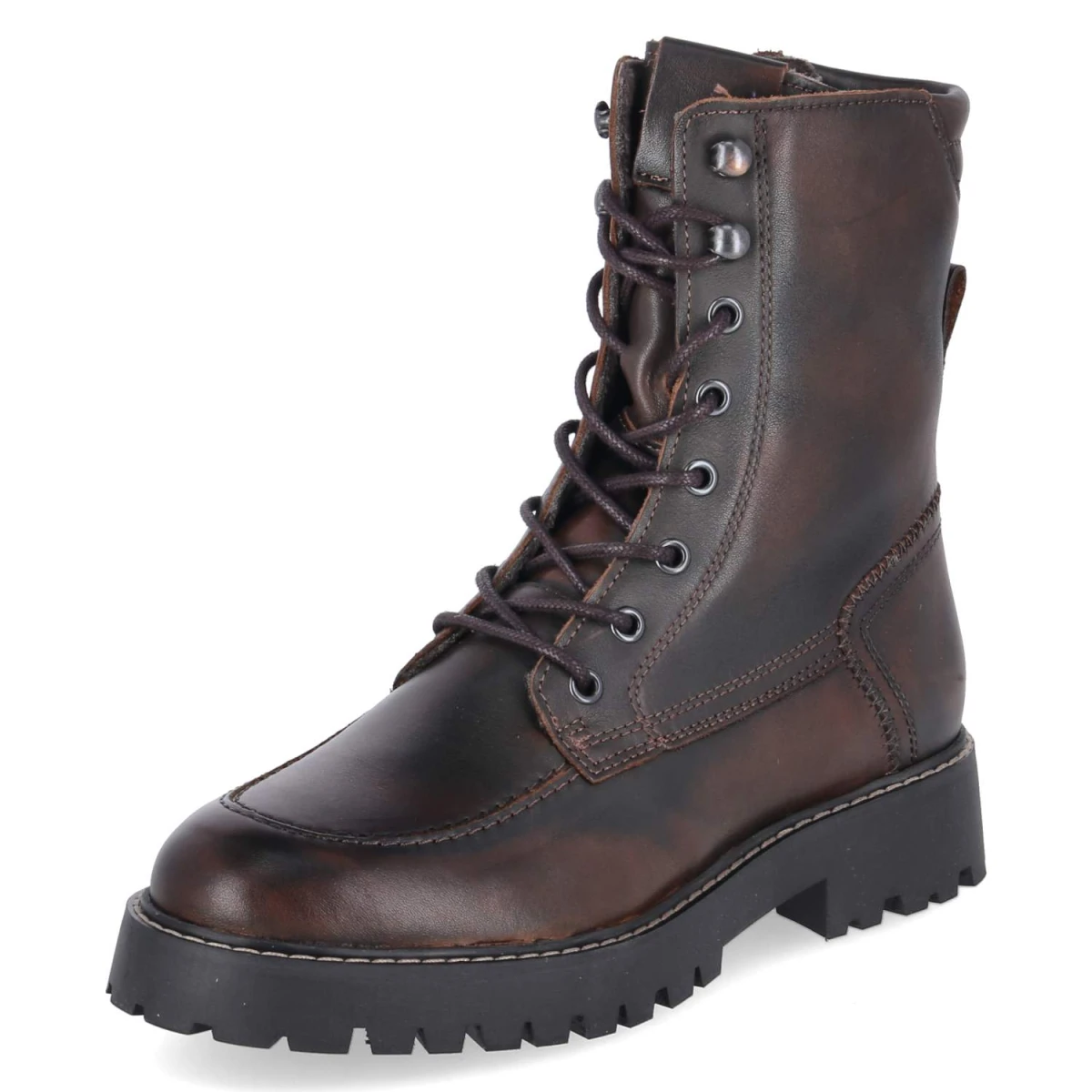 Schnürboots - cognac