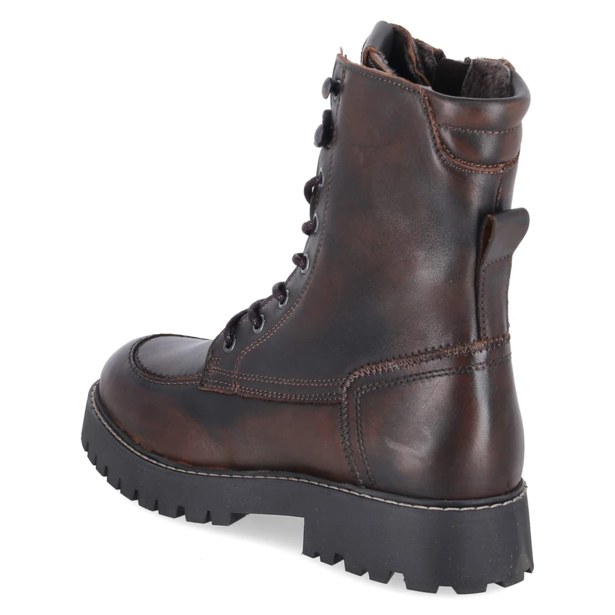Schnürboots - cognac