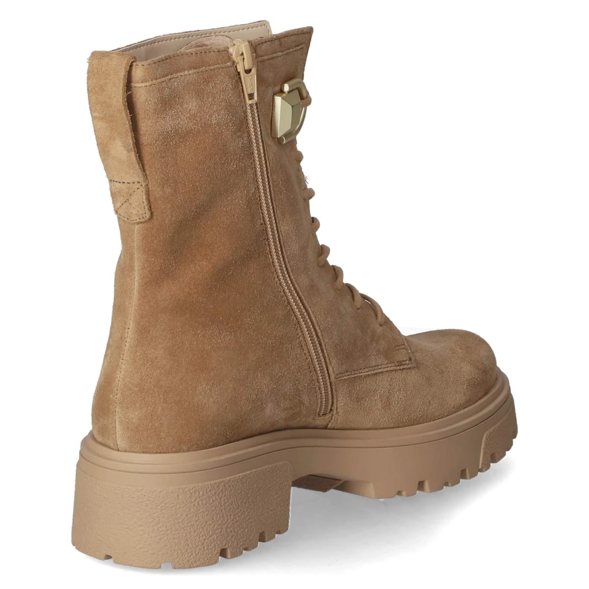 Schnürstiefeletten - lion (gold matt)