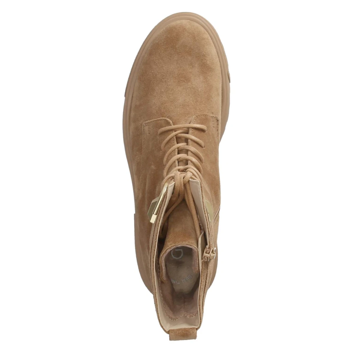 Schnürstiefeletten - lion (gold matt)