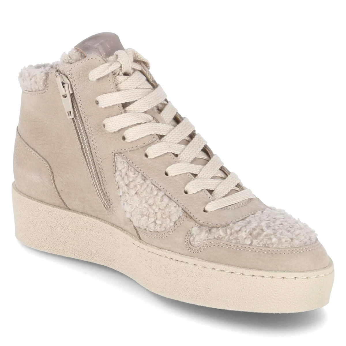 High Sneaker - almond/biscuit