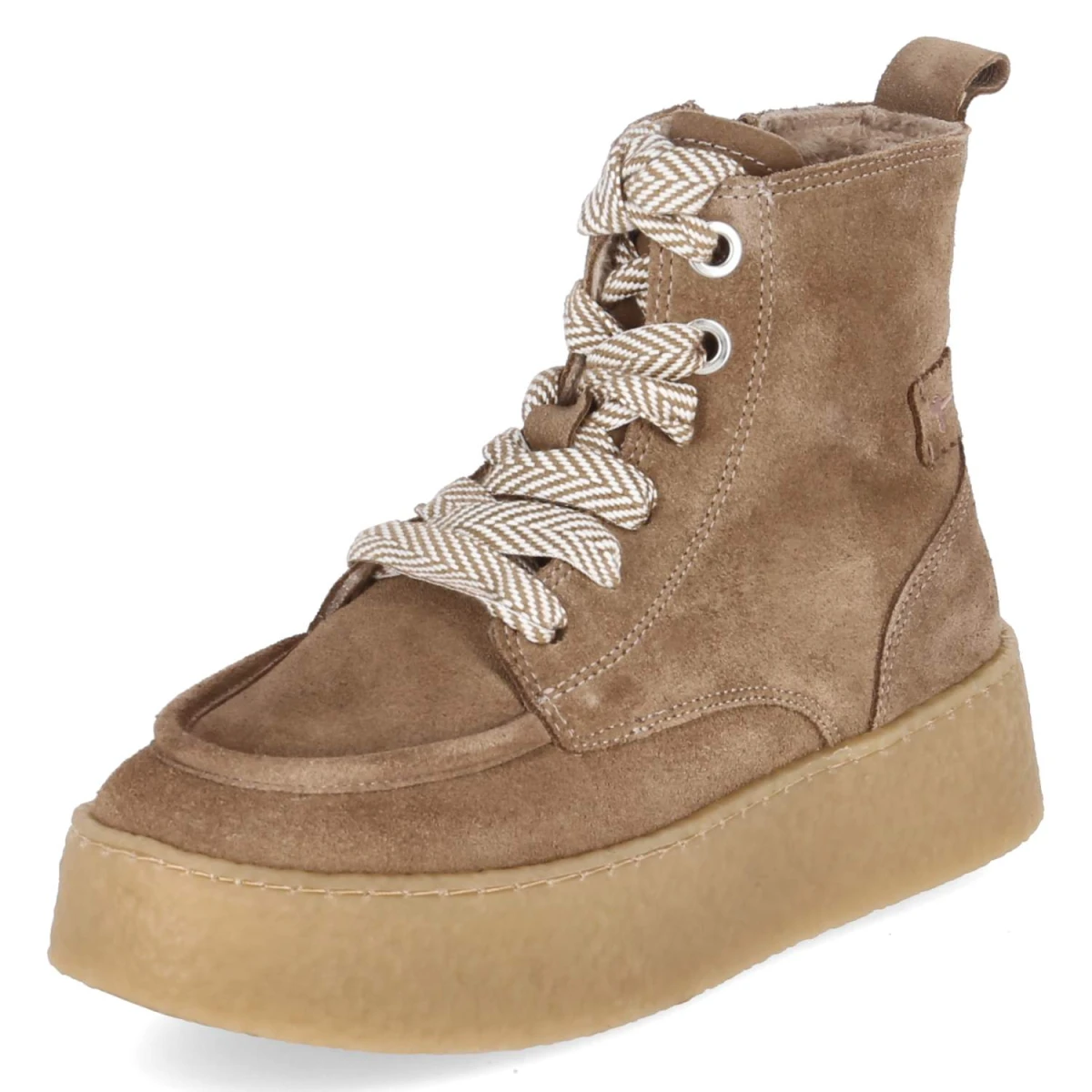 Schnürboots - BEIGE