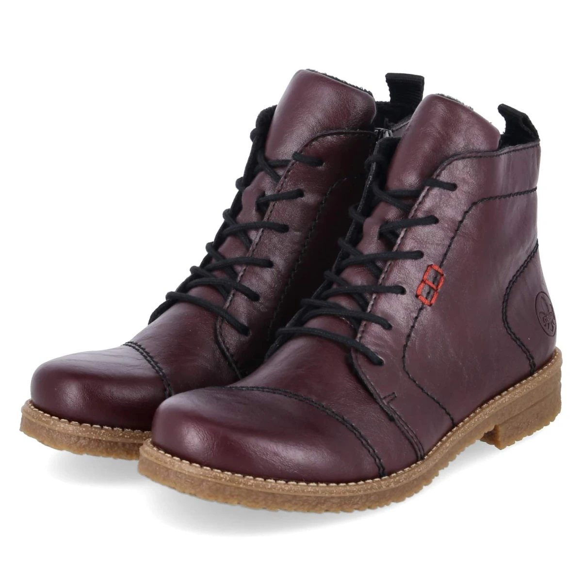 Schnürboots - Rot