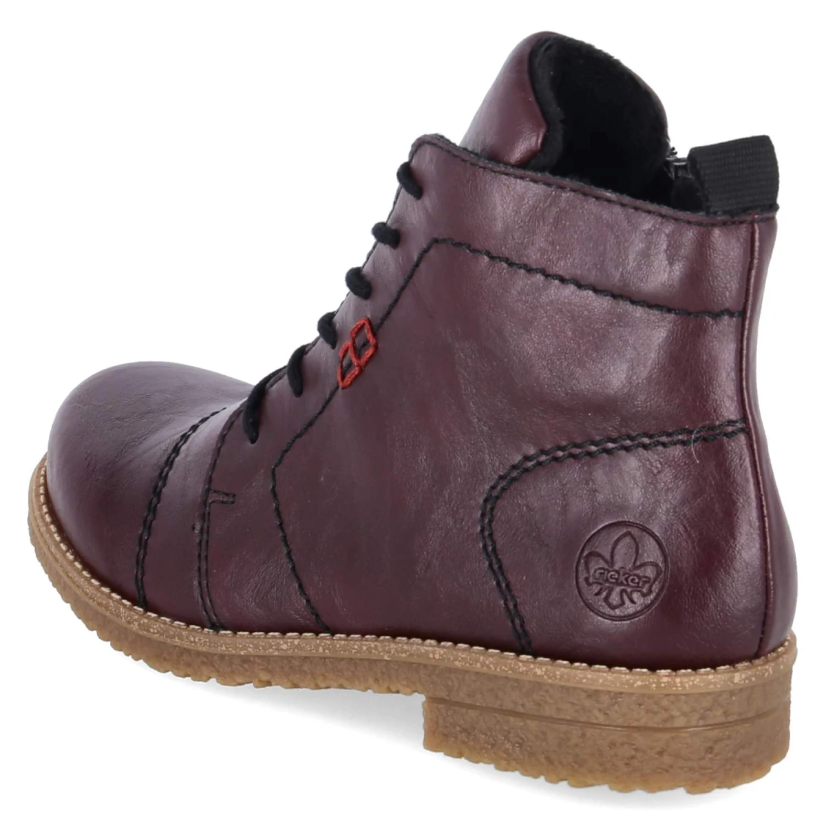 Schnürboots - Rot