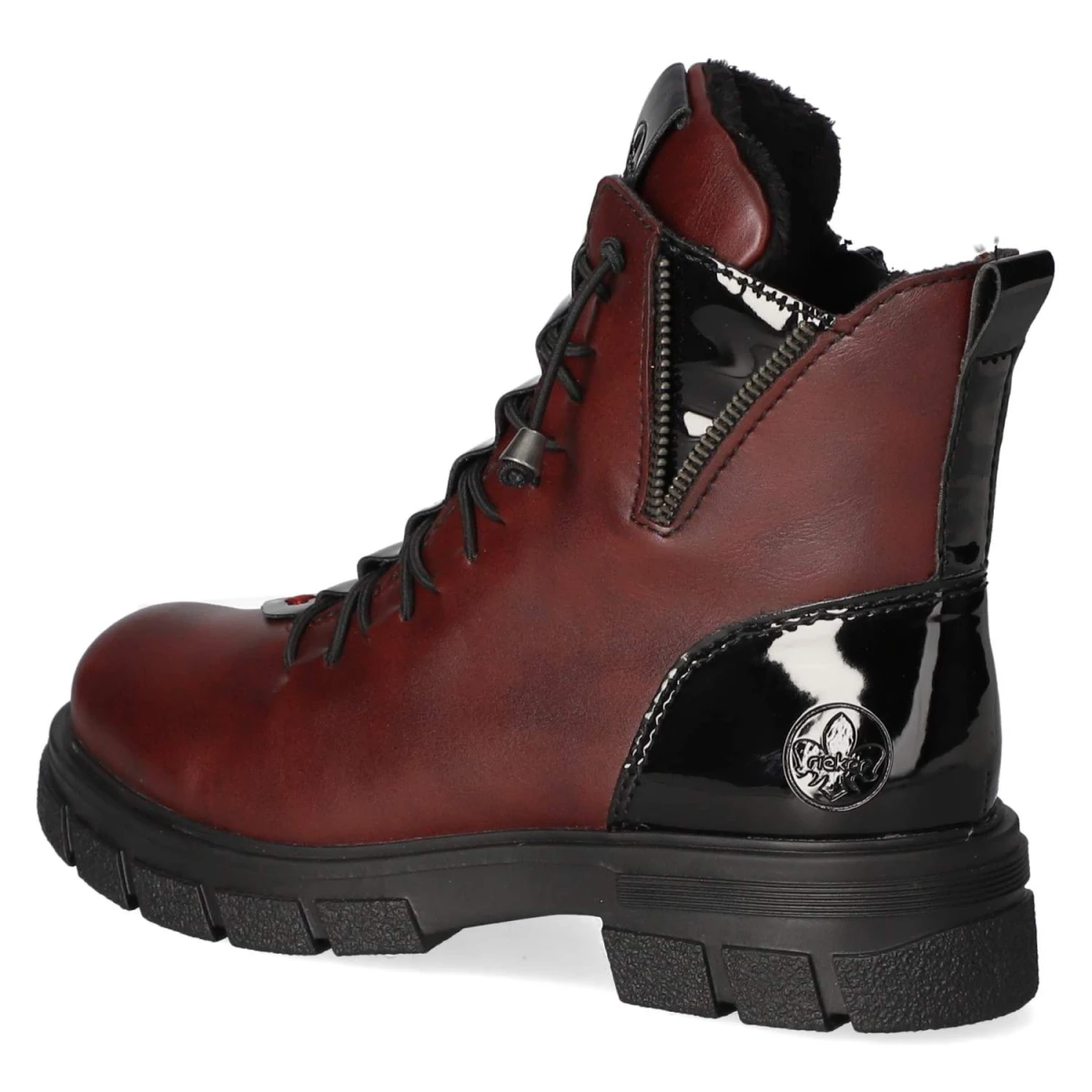 Schnürboots - Rot