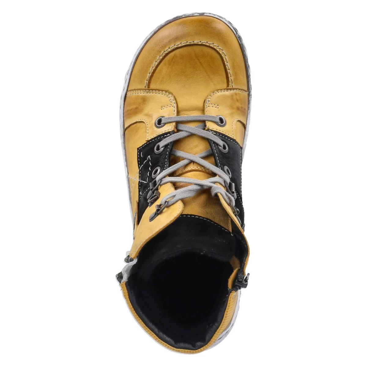 Schnürboots - gelb