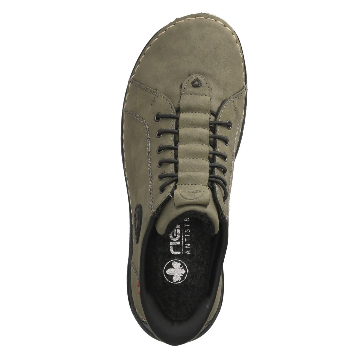 Schnürstiefeletten - Grün