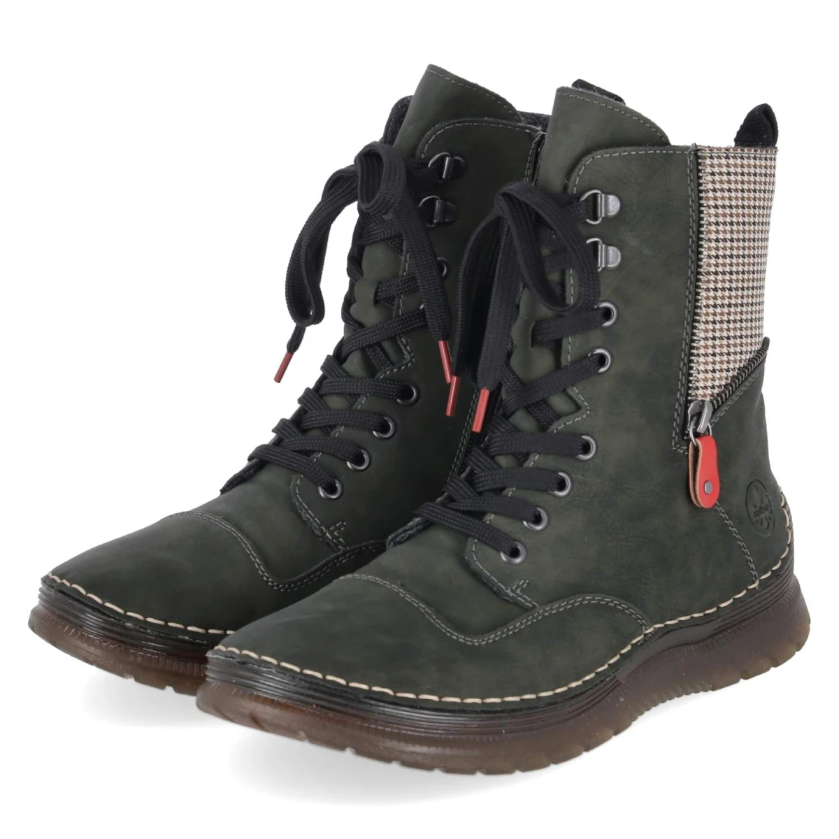 Schnürboots - Grün