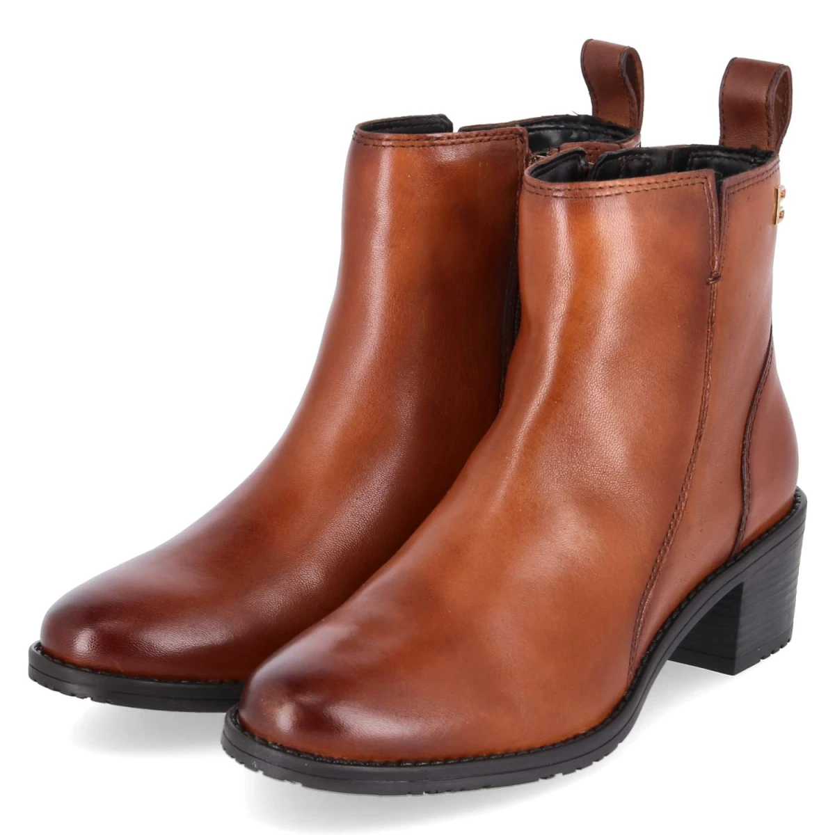 Stiefeletten - cognac