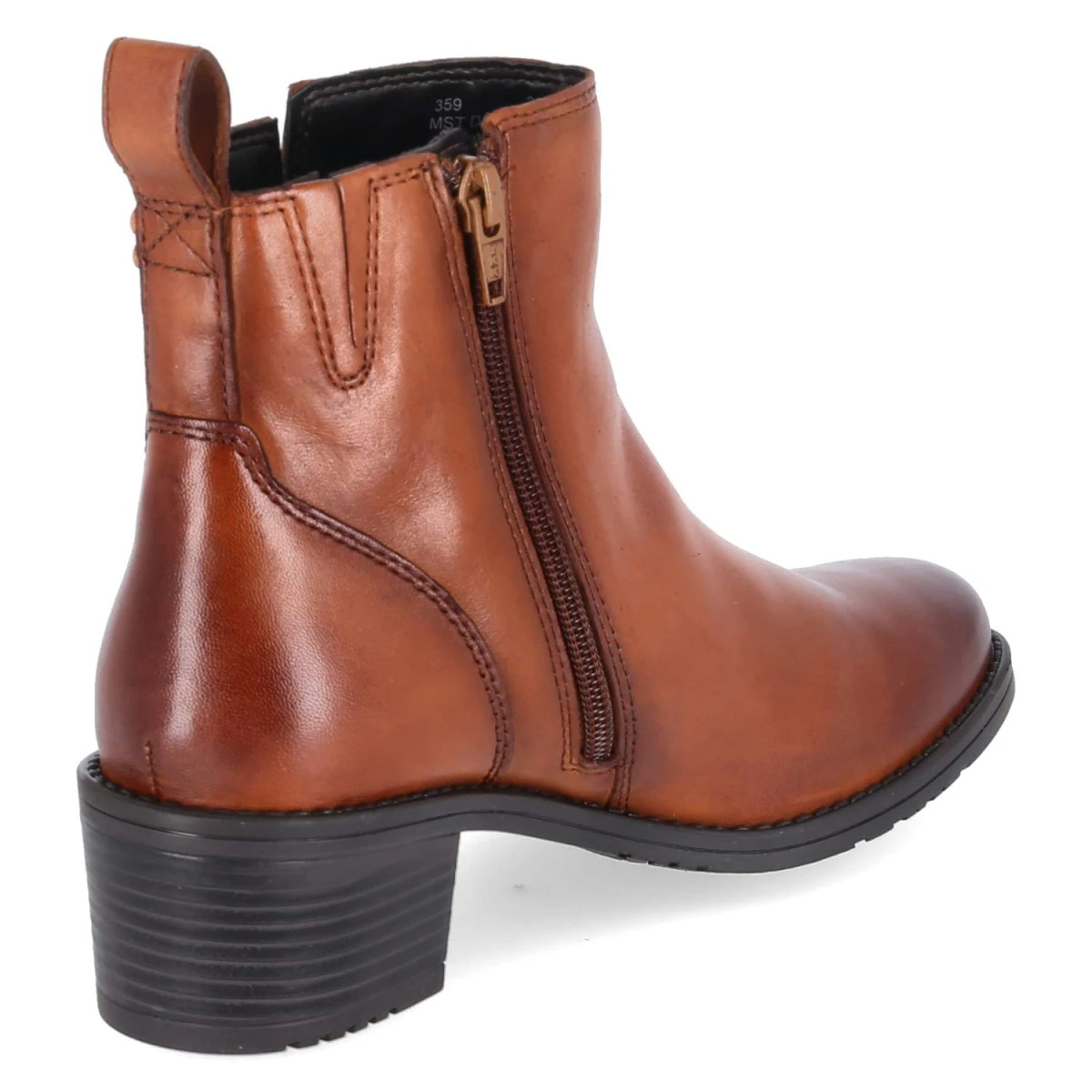 Stiefeletten - cognac