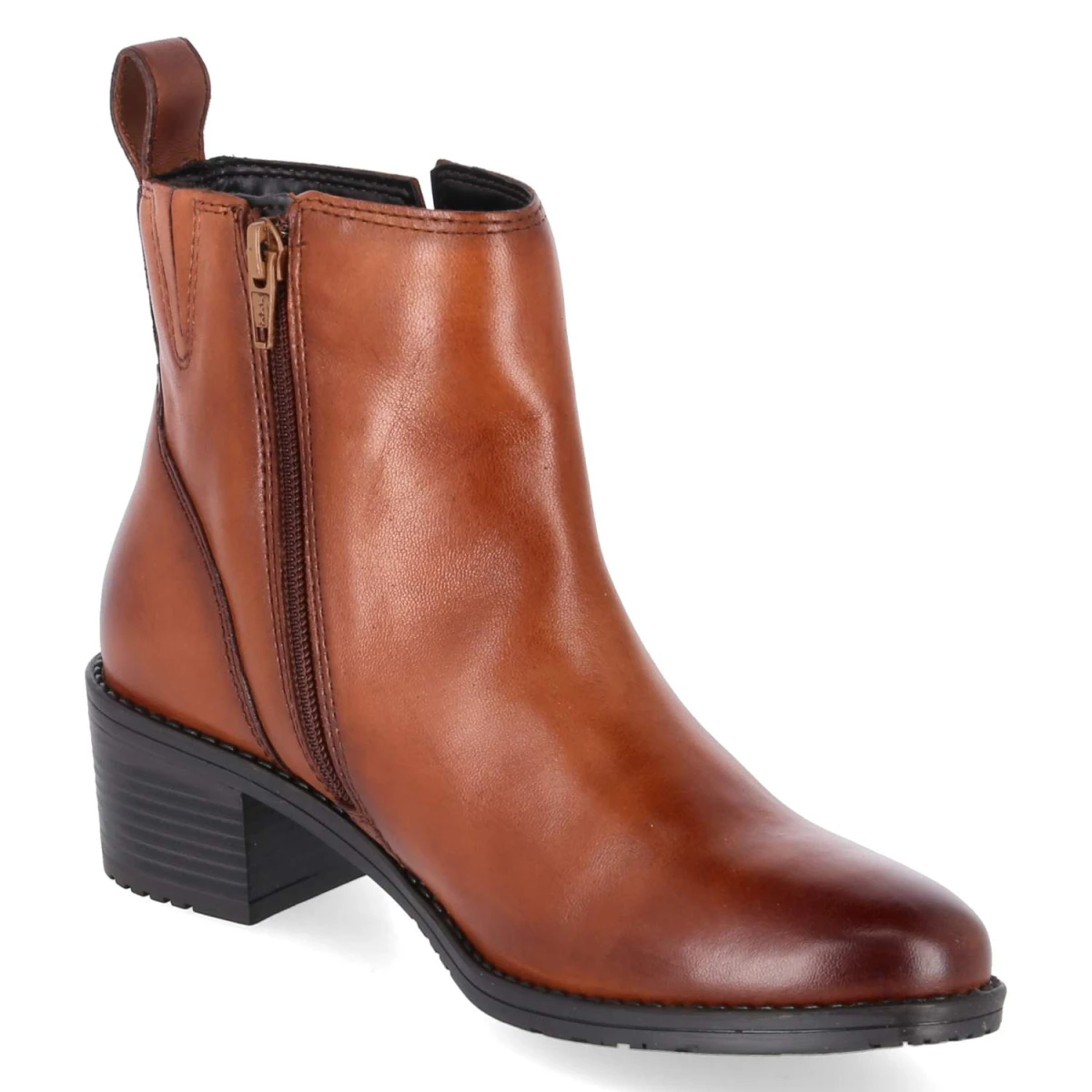Stiefeletten - cognac