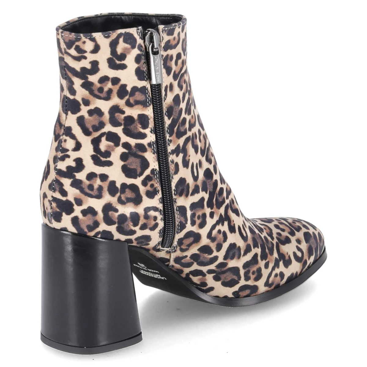 Ankle Boots - camel/nero