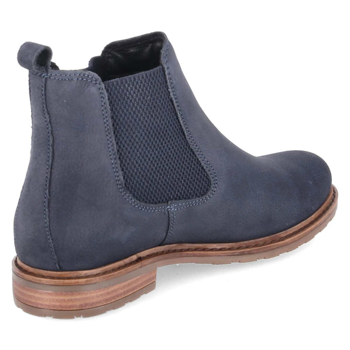 Chelsea Boots - NAVY NUBUC