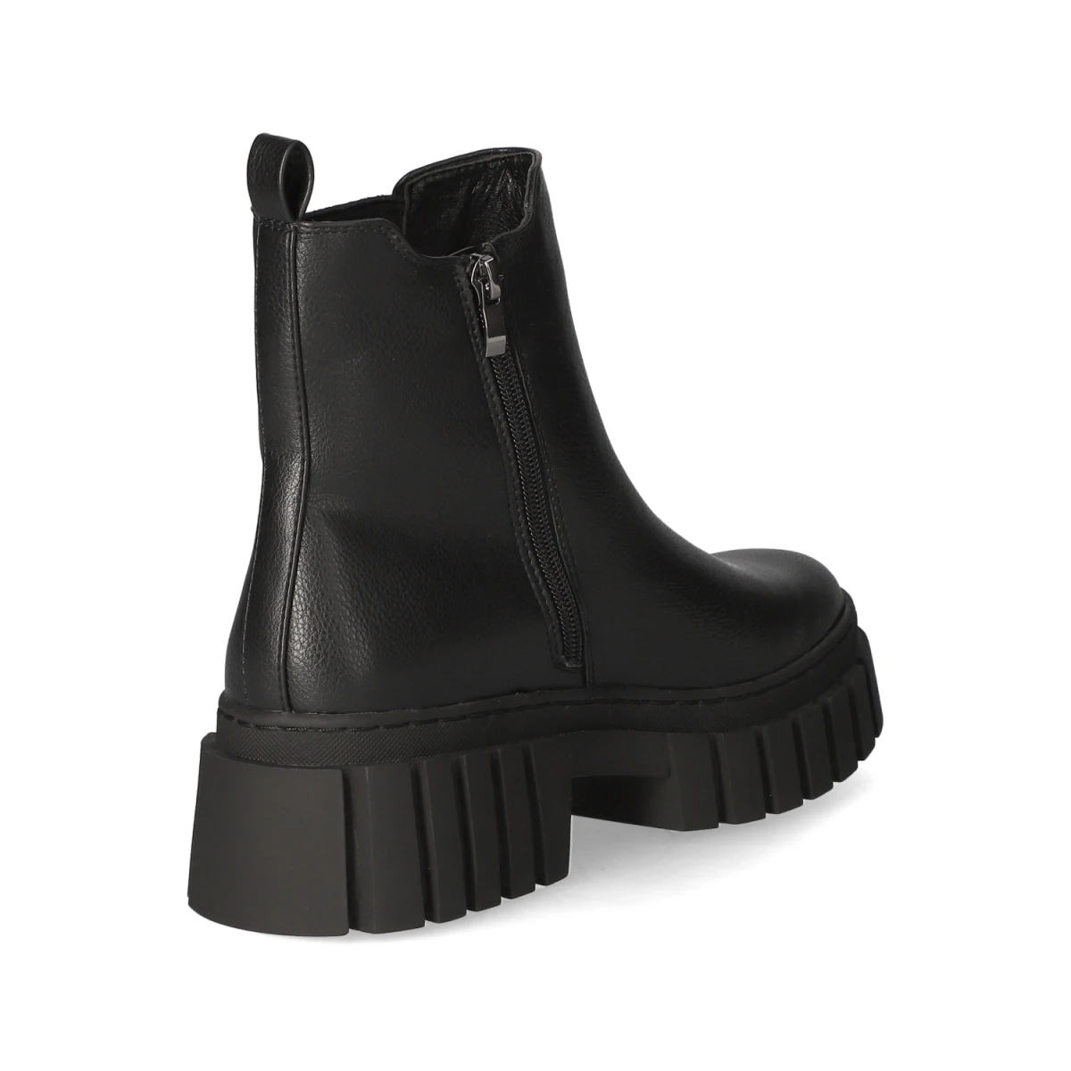 Chelsea Boots - schwarz/rot