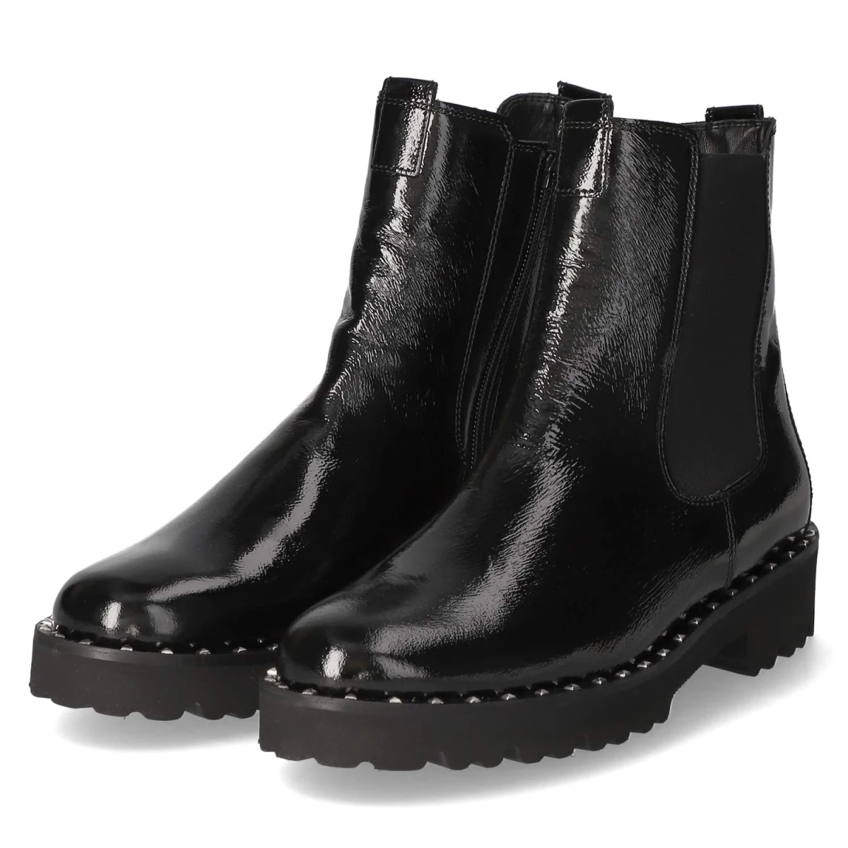 Chelsea Boots - schwarz(altsilber)