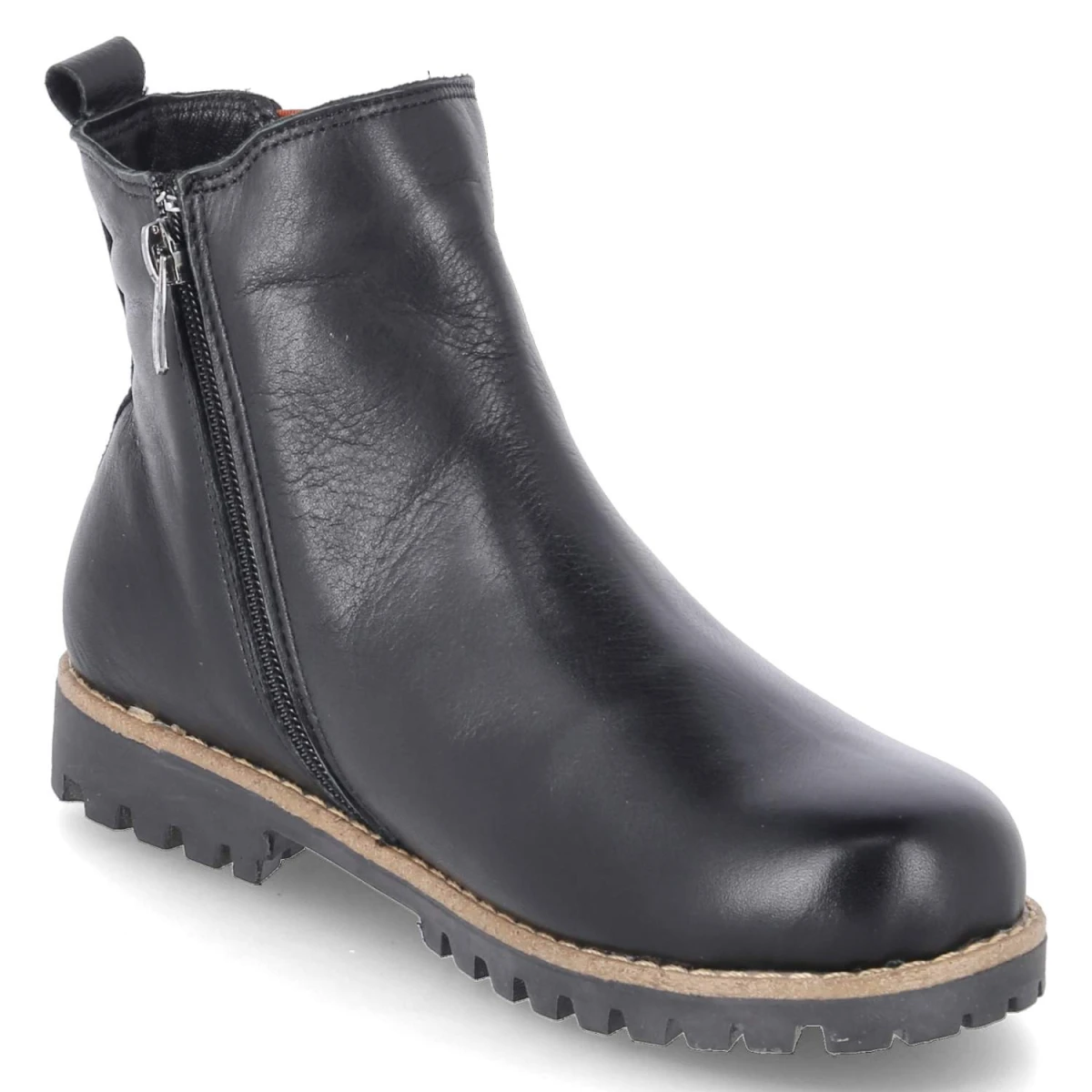 Chelsea Boots - schwarz/ rost