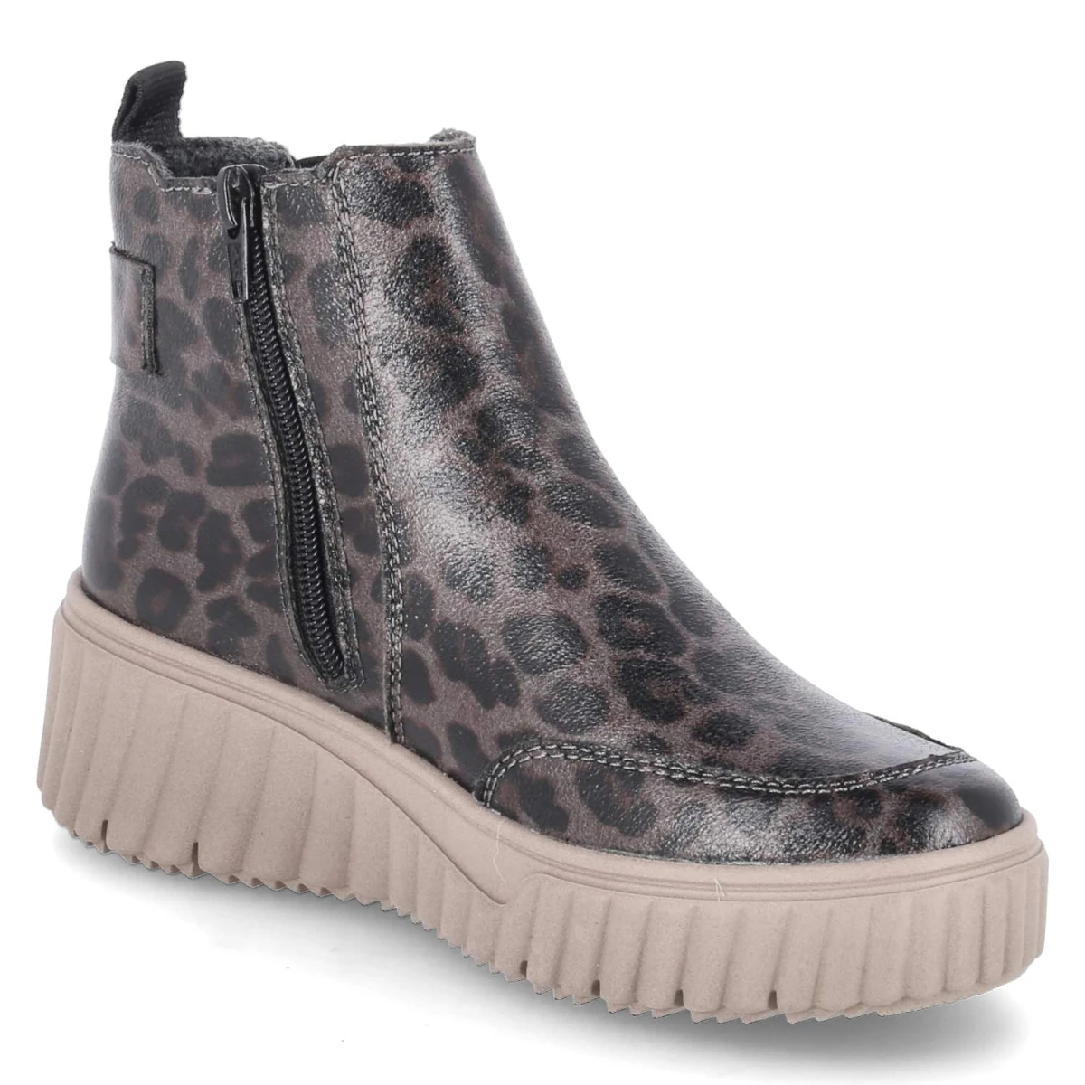 Chelsea Boots - grau/schwarz