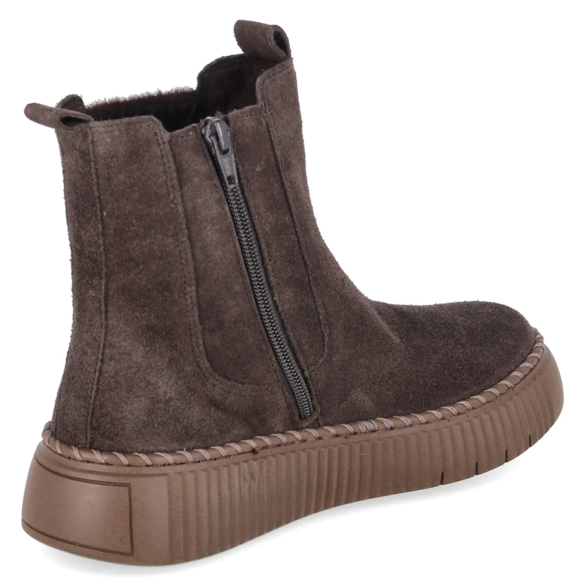 Chelsea Boots - mocca(El. texture)