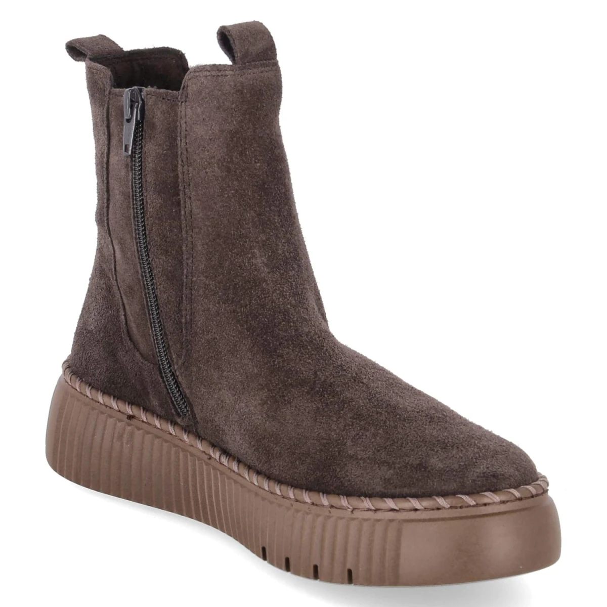 Chelsea Boots - mocca(El. texture)