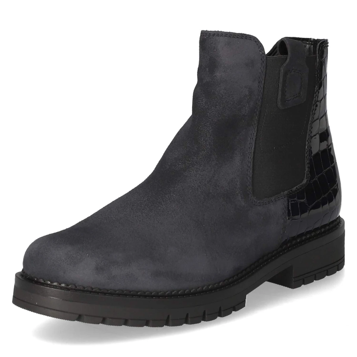 Chealsea Boots - dark-blue (Micro)