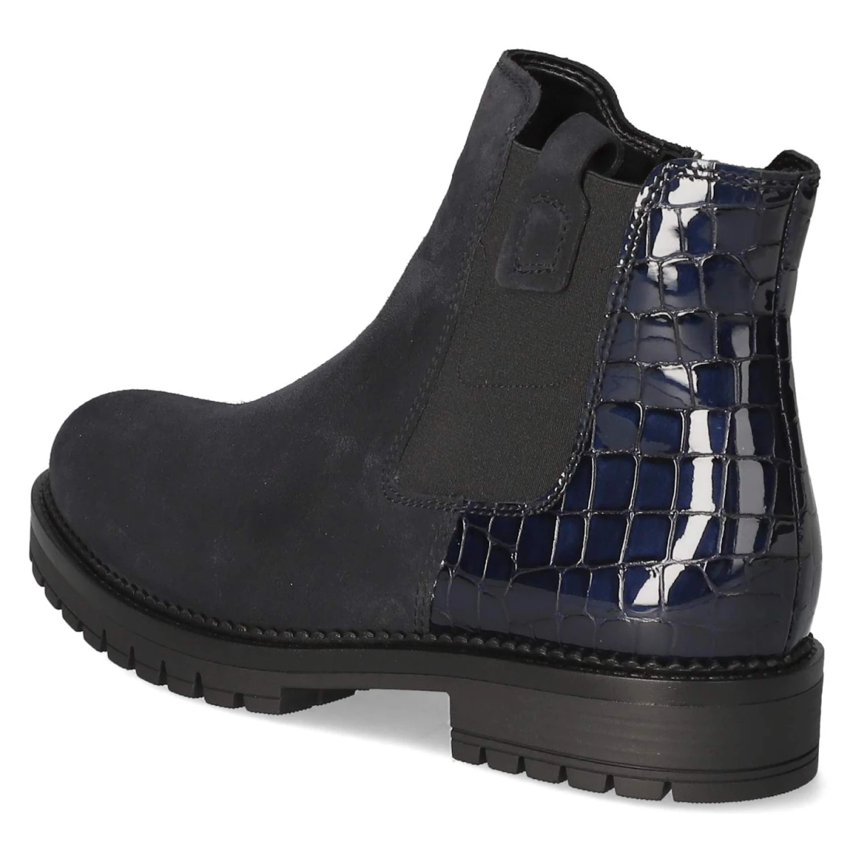 Chealsea Boots - dark-blue (Micro)