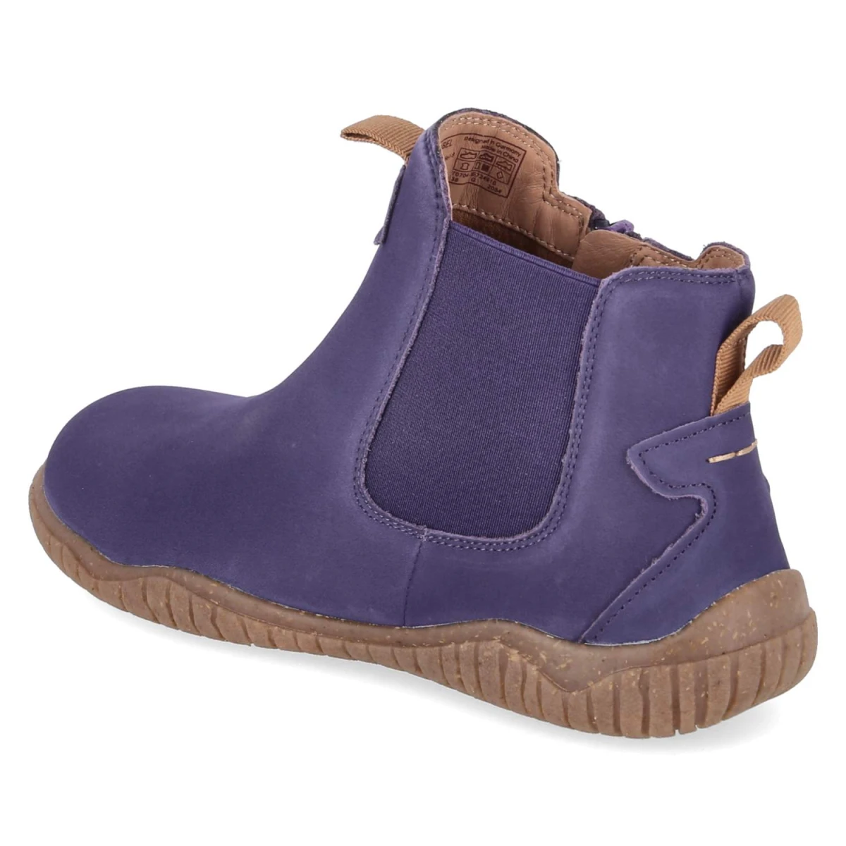 Barfuß-Chelsea Boots WYNONA 04 - PURPUR