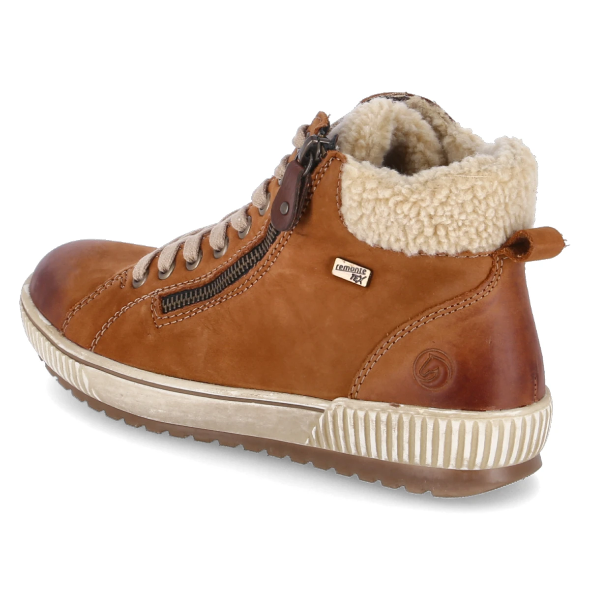 Winterstiefeletten - braun kombi