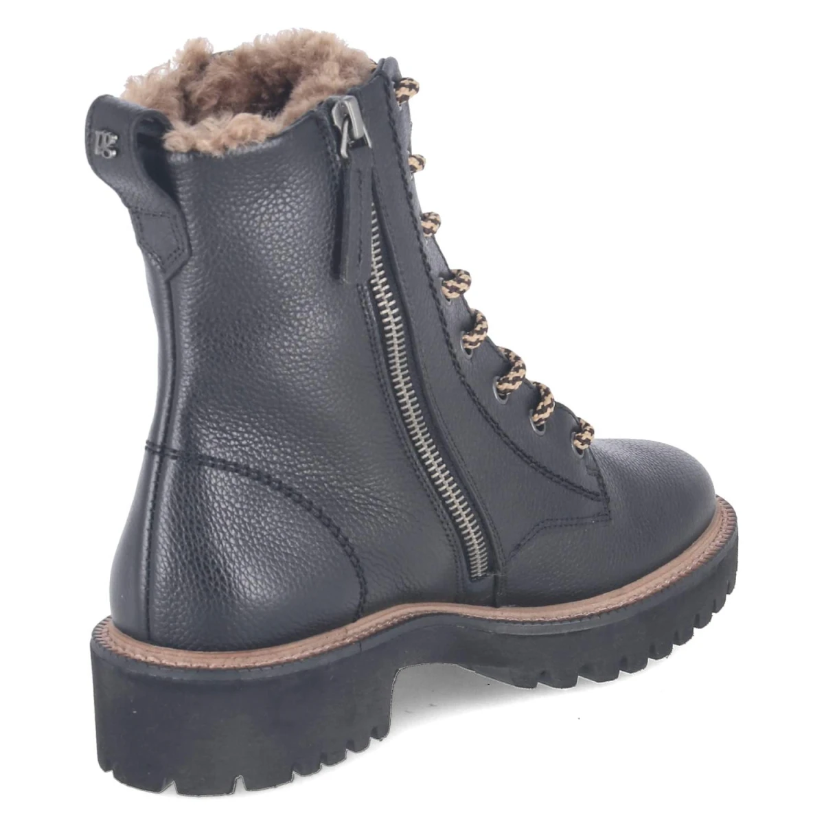 Winterschnürstiefeletten - black