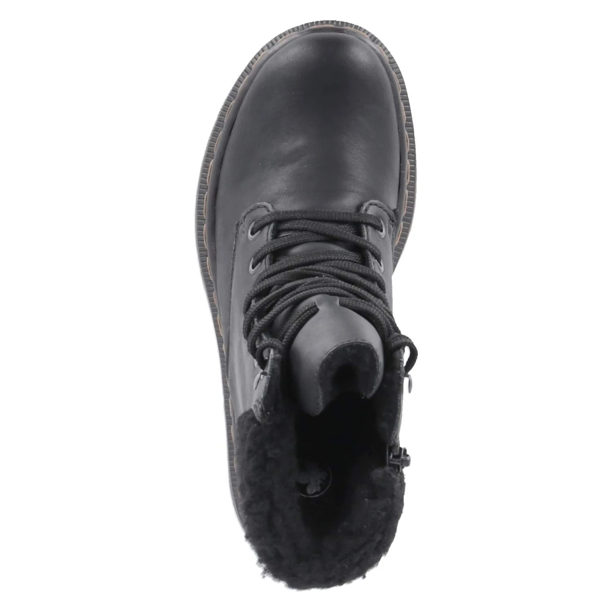 Schnürboots - schwarz