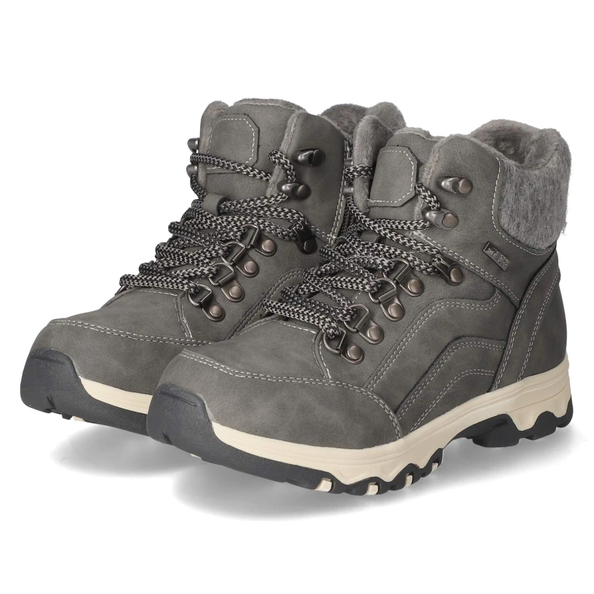 Schnürstiefeletten - grey