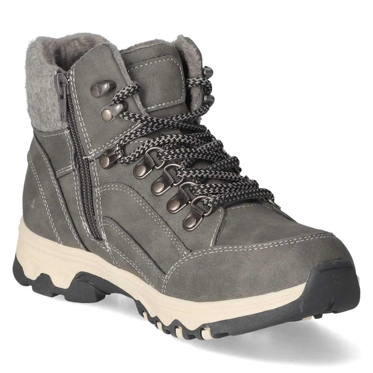 Schnürstiefeletten - Grey