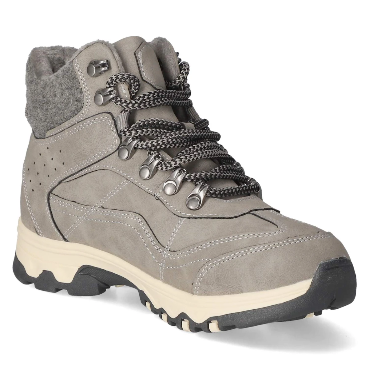 Schnürstiefeletten - LT. GREY