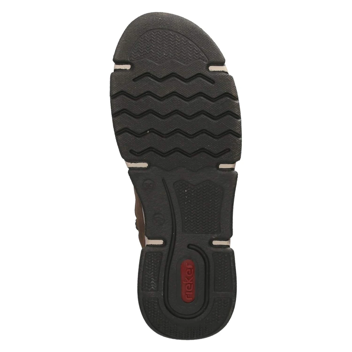 Schnürstiefeletten - BRAUN