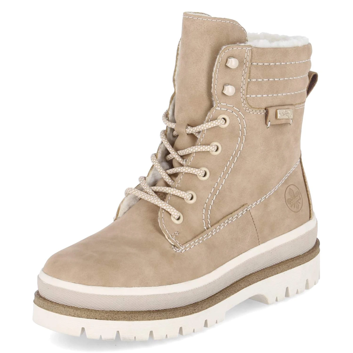 Schnürtsiefeletten - marble