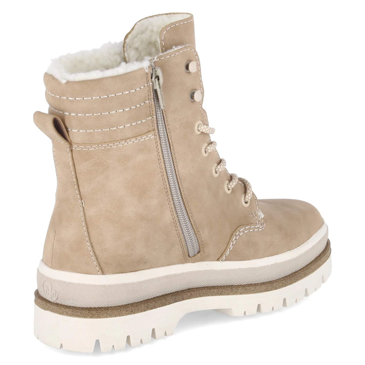 Schnürtsiefeletten - marble