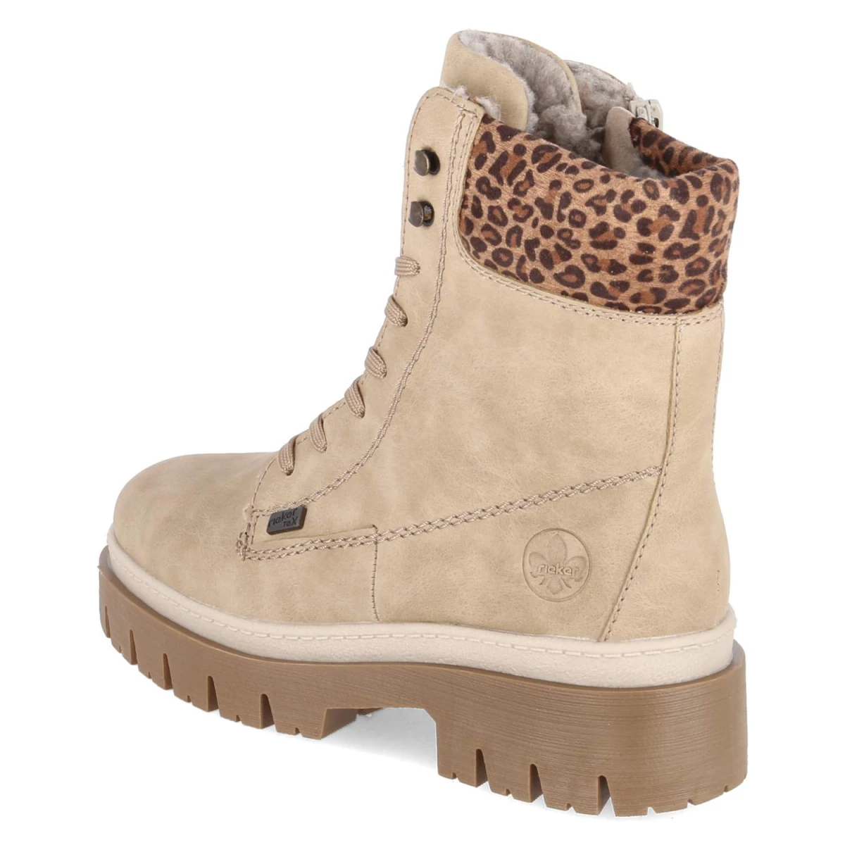 Schnürstiefeletten - marble/leo-nuss