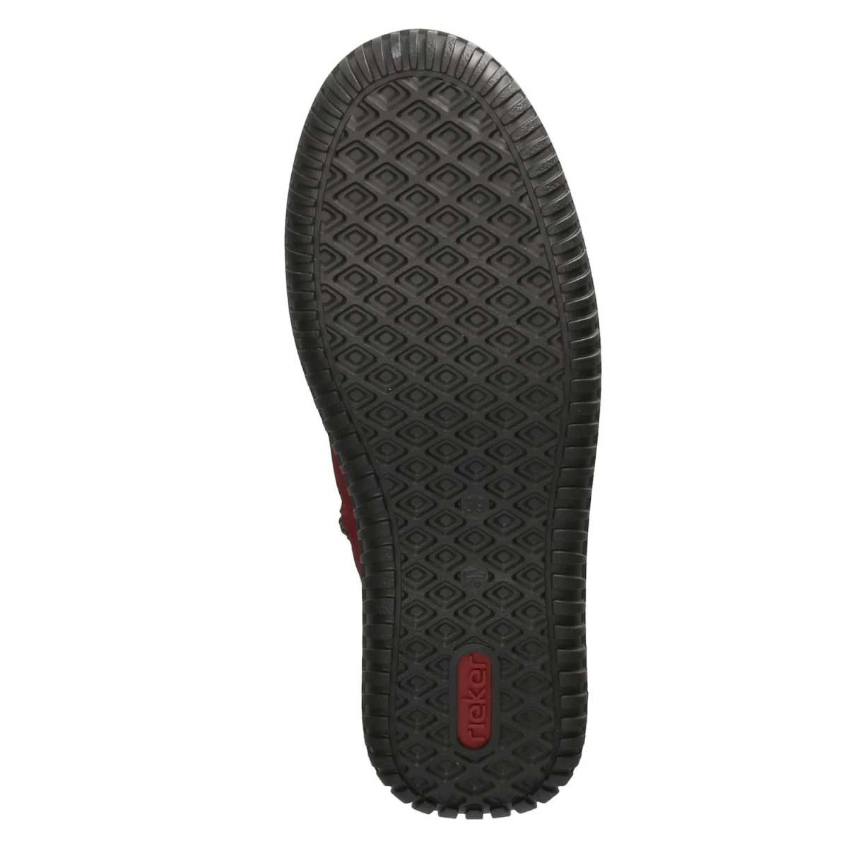 Schnürstiefeletten - rot