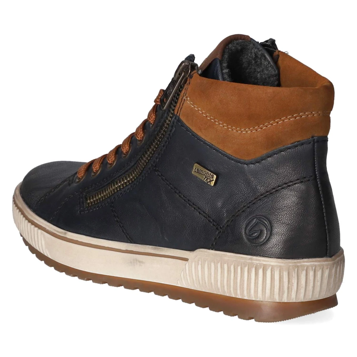 Schnürboots - blau kombi