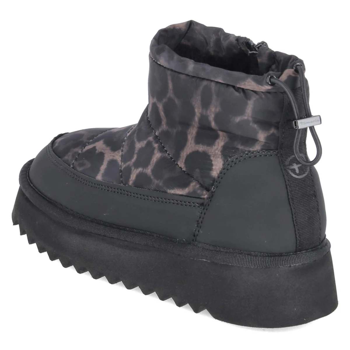 Winterboots - BLACK/LEOPARD