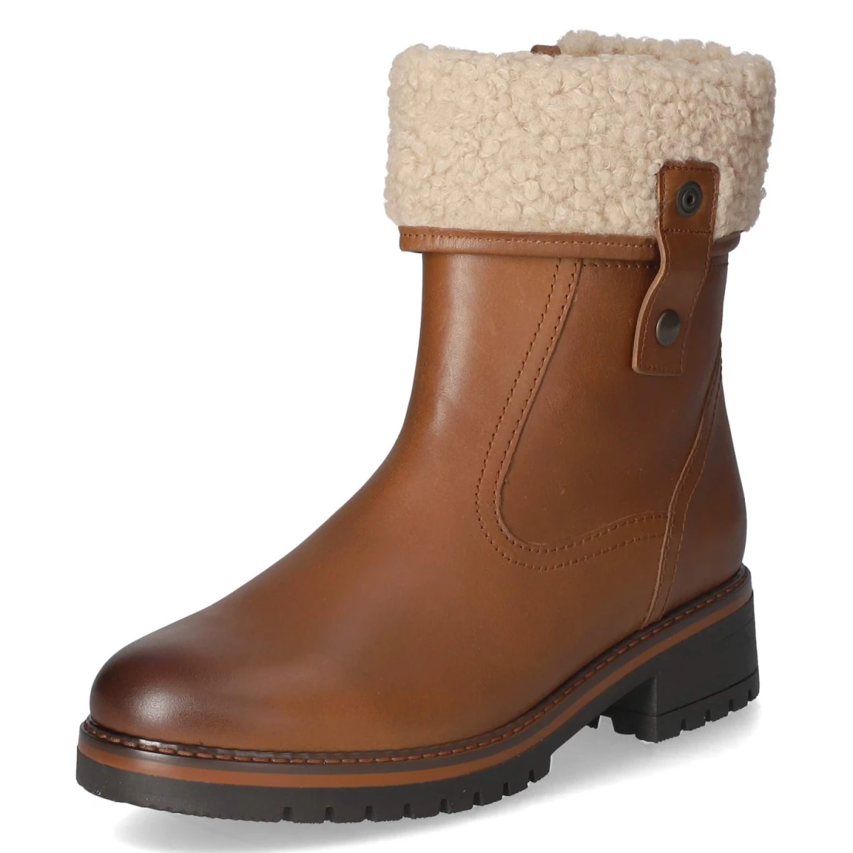 Winterstiefeletten - camel/EF (Webl.)