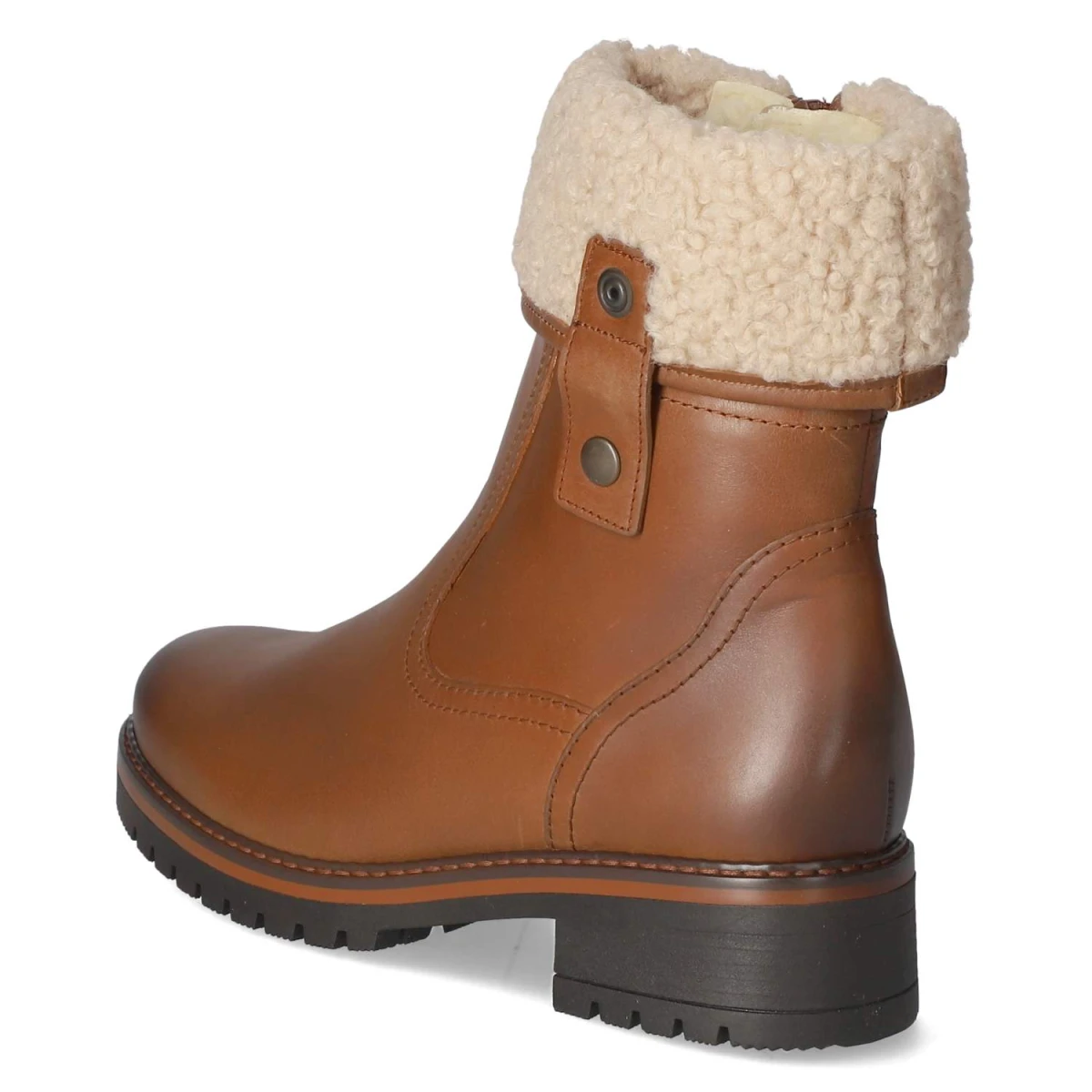 Winterstiefeletten - camel/EF (Webl.)