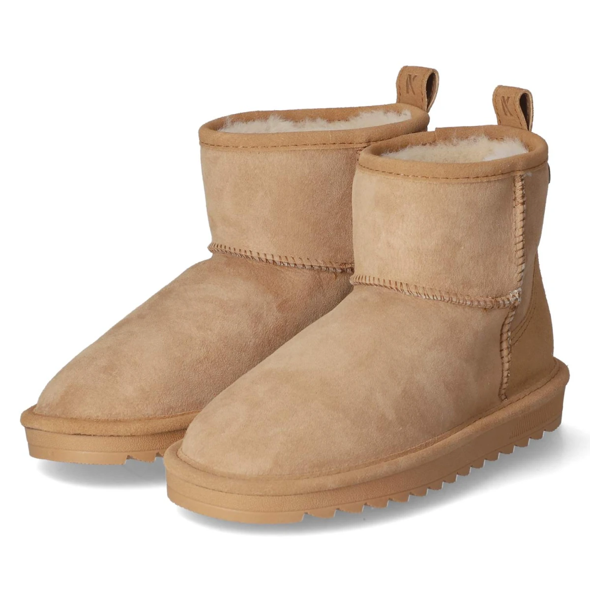 Winterstiefeletten VENEZIA - chestnut/creme